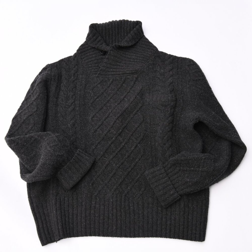 Levi's Vintage Clothing Cable Shawl Collar Sweater